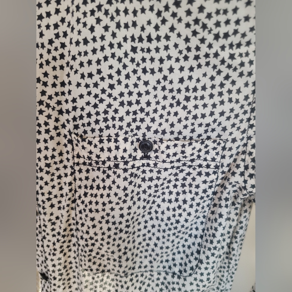 Denim & Supply Ralph Lauren Star Print Long Sleeve Shirt